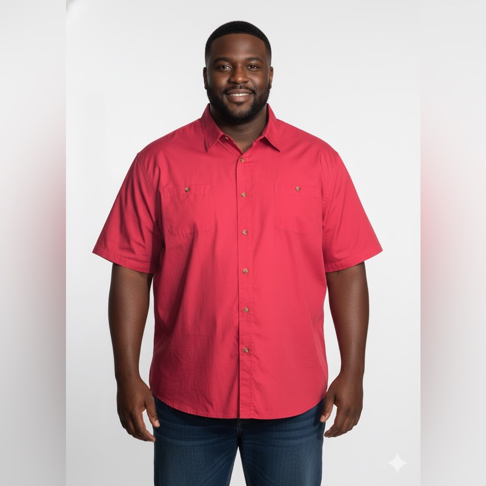 King Size Classy Sport Shirt Button Down